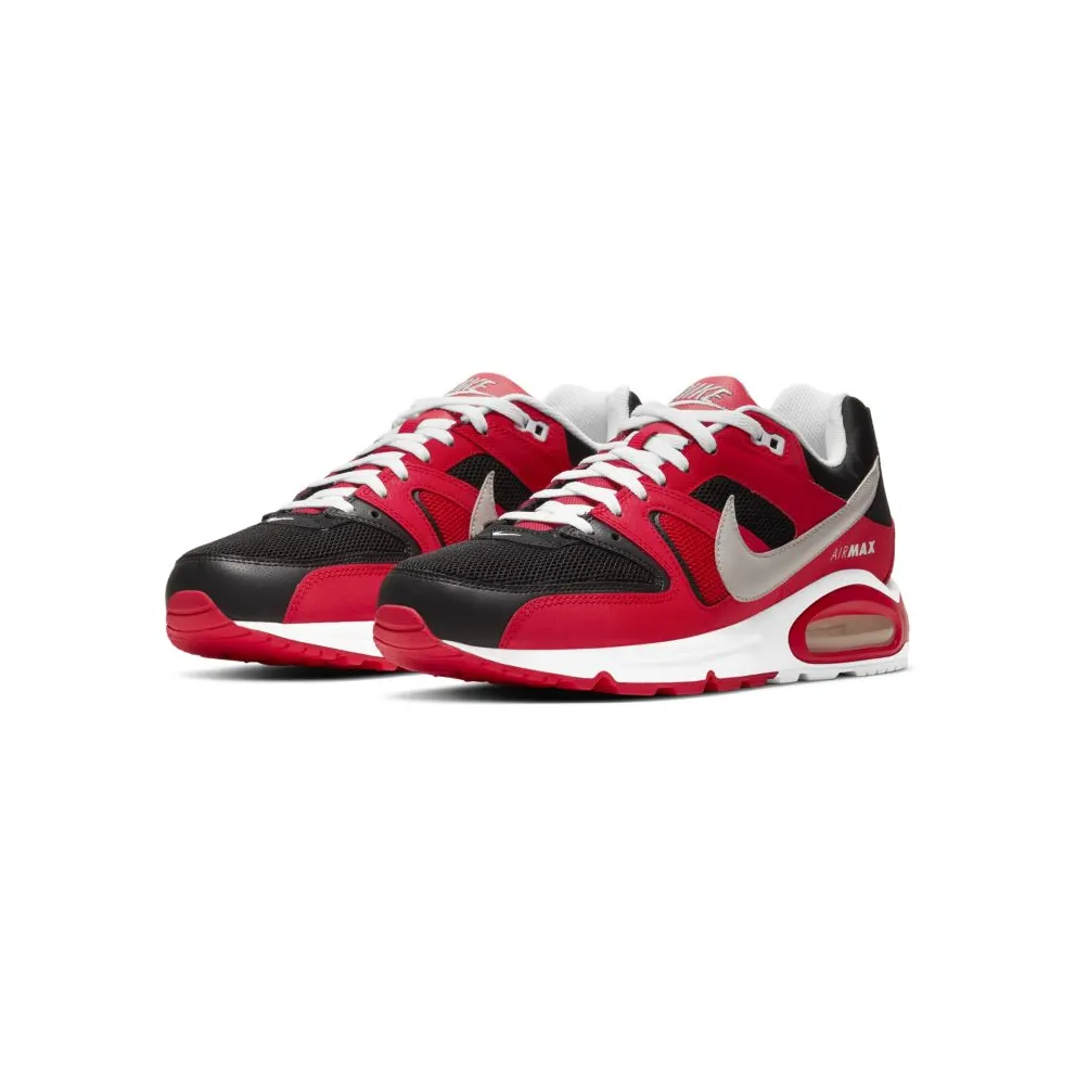 Nike Air Max Command Black Silver Red Black/Metallic Silver-University Red (629993-039)