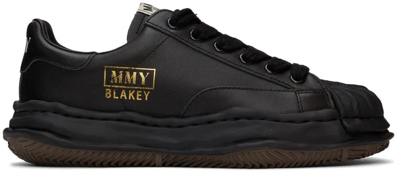 Miharayasuhiro Black Leather Blakey OG (A06FW702)