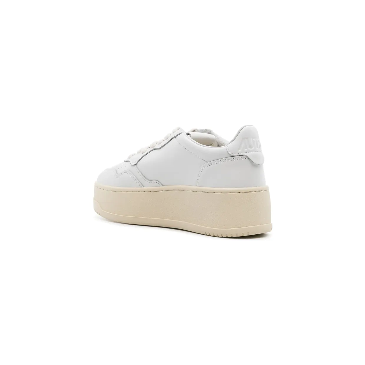 Autry Medalist Platform Leather “White” (PTLW LL15) (3)