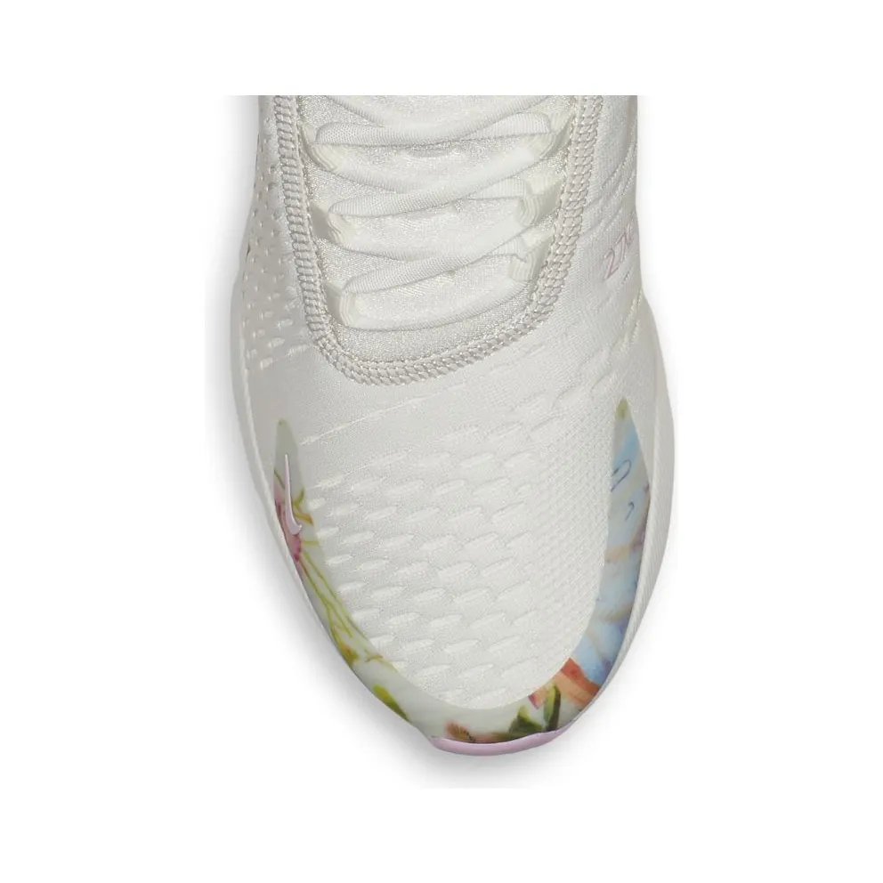Nike Air Max 270 White Floral (W) Summit White/Light Arctic Pink (AT6819-100)