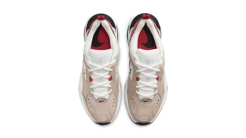 Nike M2K Tekno ‘Fossil Stone’ Fossil Stone/Summit White/Track Red (AO3108-205)