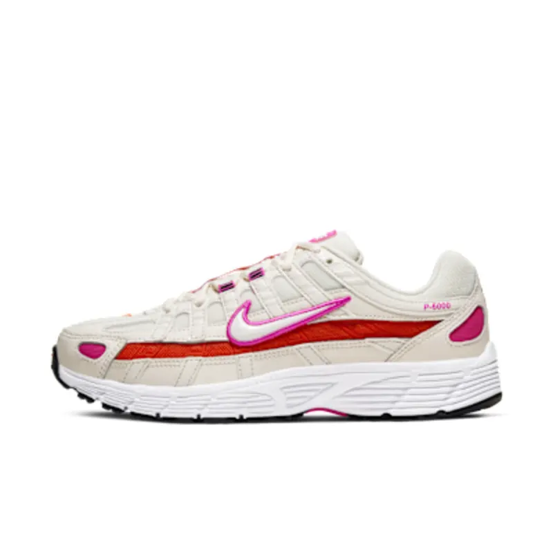 Nike P-6000 Essential ‘Pale Ivory Team Orange’ “Pale Ivory / Fire Pink / Team Orange / White” (CW1351-100)
