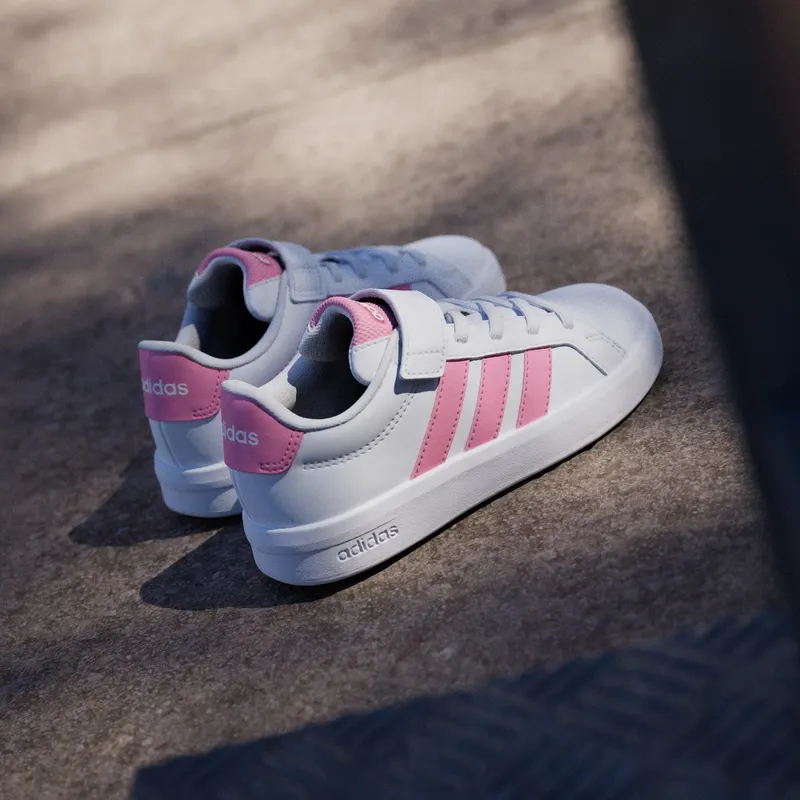 Adidas GRAND COURT 3.0 Shoes KIDS Cloud White / Bliss Pink / Bliss Pink (JP9371)