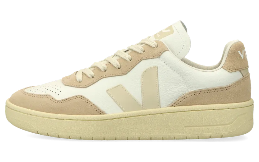 VEJA V-90 Leather (extra white / pierre) – VD2003377