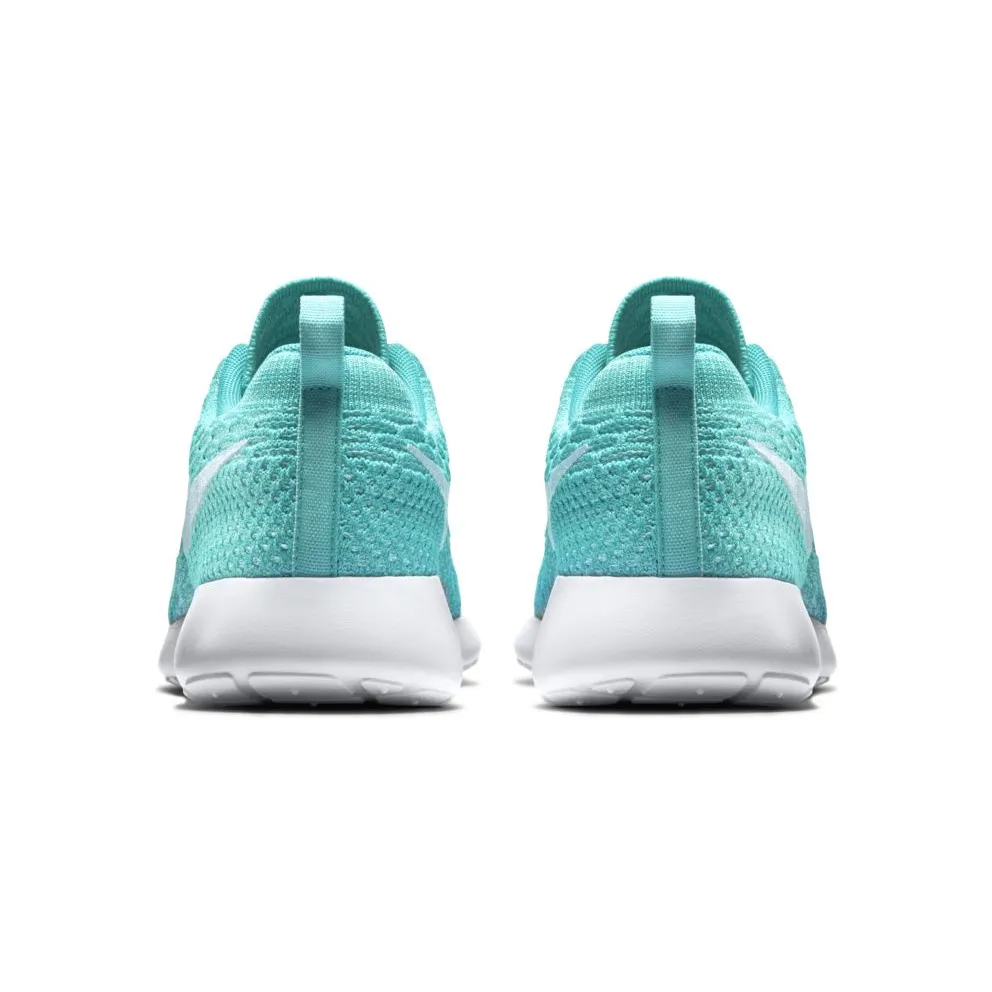 Nike Roshe Run Flyknit Sport Turquoise (W) Sport Turquoise/White-Hyper Turquoise (704927-300)