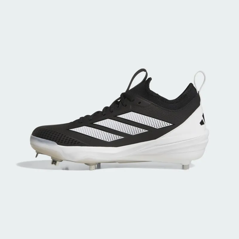 Adidas Adizero Impact 2.0 Noppenschoenen Core Black / Cloud White / Silver Metallic (JH6730)