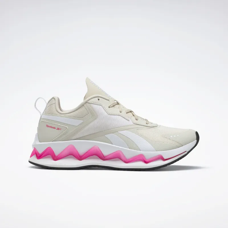 Reebok Zig Elusion Energy Shoes Alabaster / White / Proud Pink