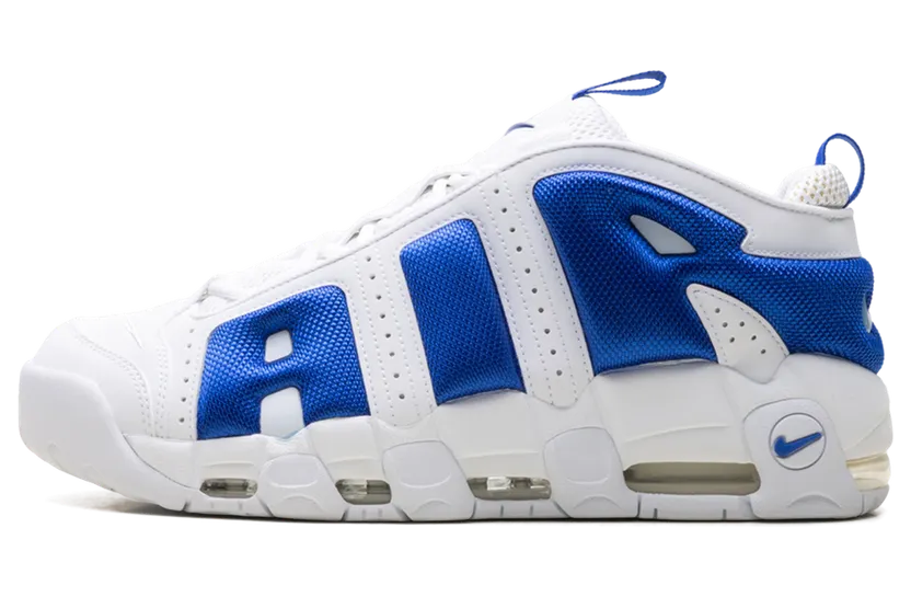 Nike Air More Uptempo Low “White Hyper Royal” (FZ3055-101)