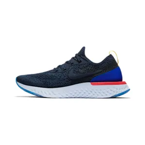 Nike Epic React Flyknit “College Navy / Racer Blue / Pink Blast” (AQ0070-400)