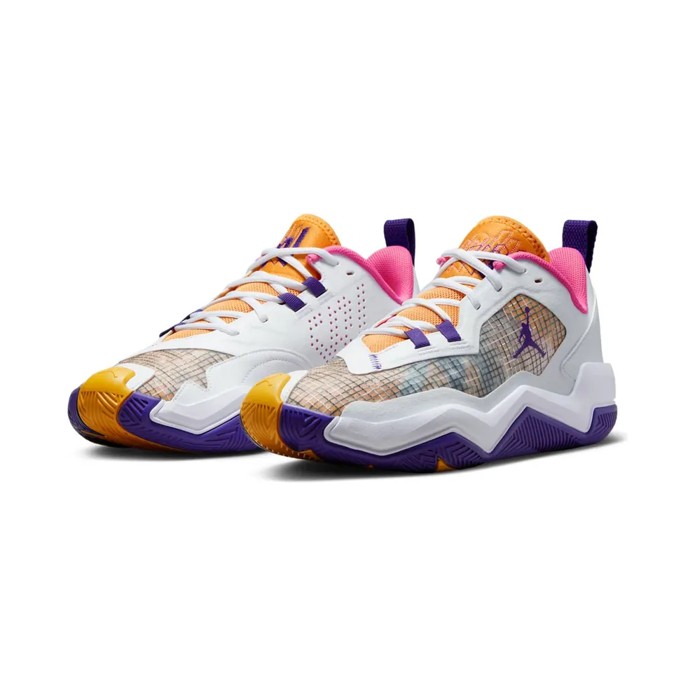 Jordan One Take 4 White Court Purple Canyon Gold (DO7192-100)