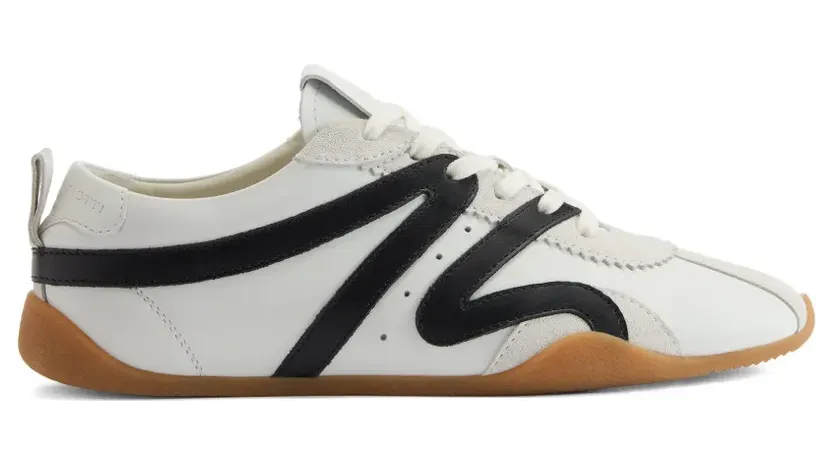 Giuseppe Zanotti Signature suède leren “White” (RS60007001)