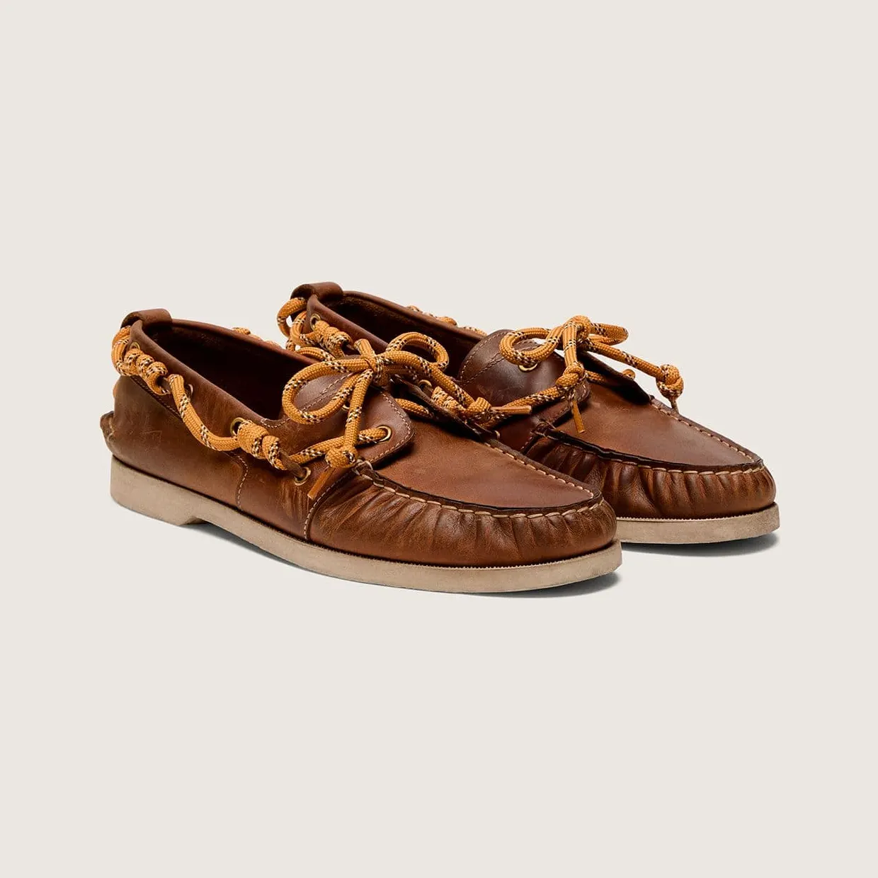 Golden Goose Cruise Loafer In Tobacco-Colored Leather (GMF00883.F008317.55150) (2)