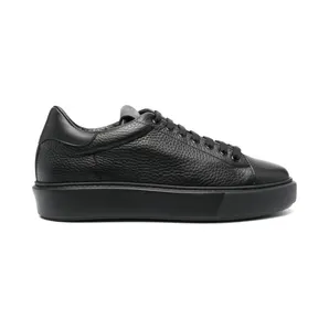 Giuliano Galiano aus strukturiertem Leder “Black” (FIRE1)