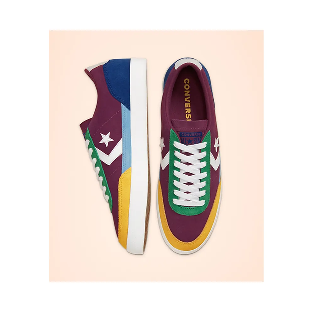 Converse Net Star Classic Low ‘Twisted Prep – Rose Maroon’ Rose Maroon/Amarillo/Rush Blue (166859C)