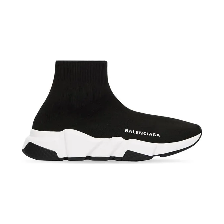Balenciaga Speed Recycled Black White (W) (587280W2DBQ1015)