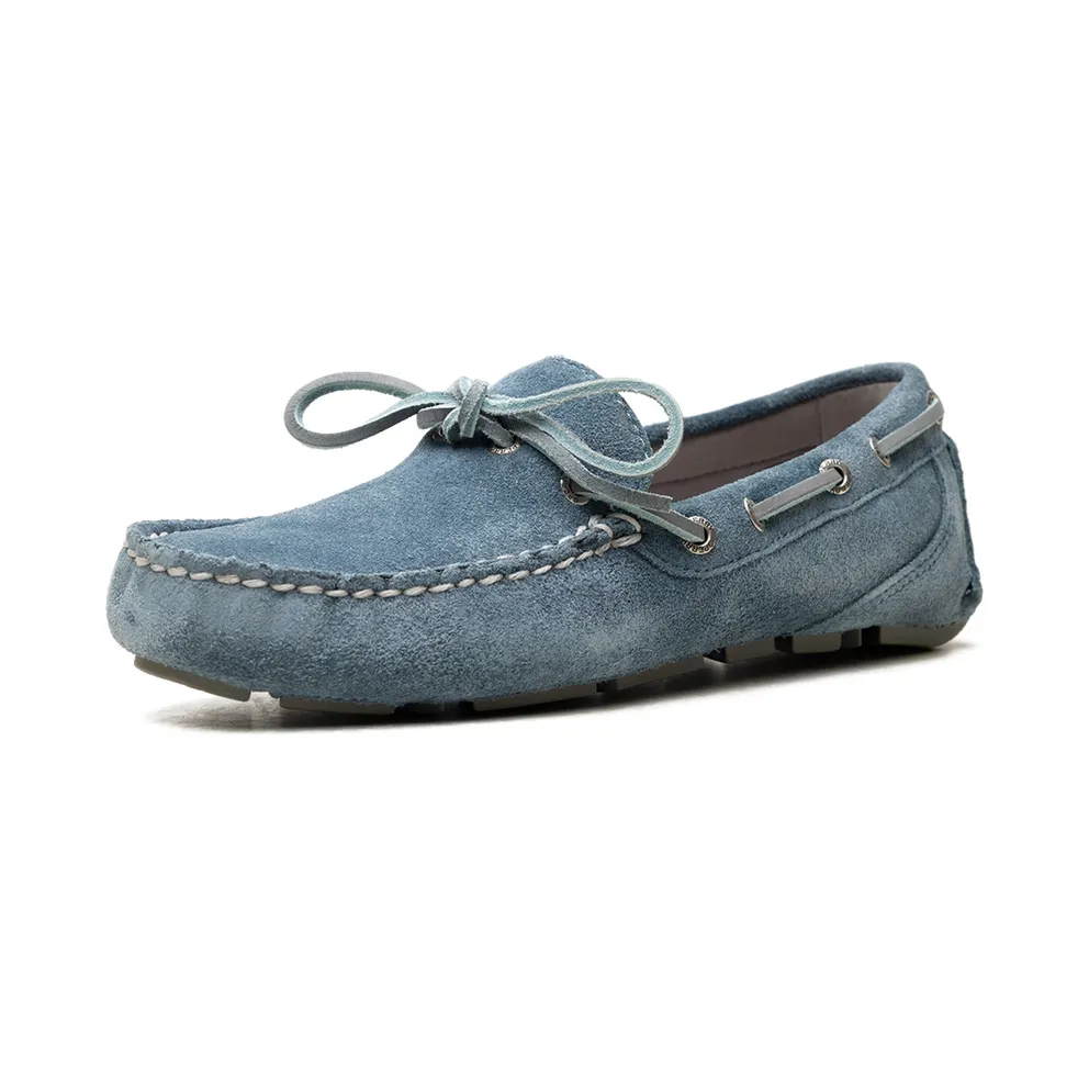Sperry Gold Harpswell 1 Eye Suede “BLUE” (STS19586)