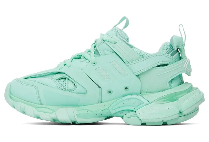 Balenciaga Green Track Sneakers (542436 W3FE3) (3)