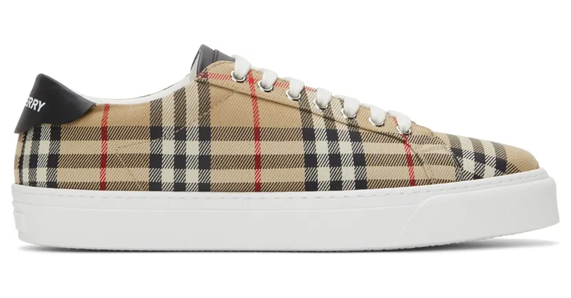 Burberry Leather Archive Low Sneakers (8043927)