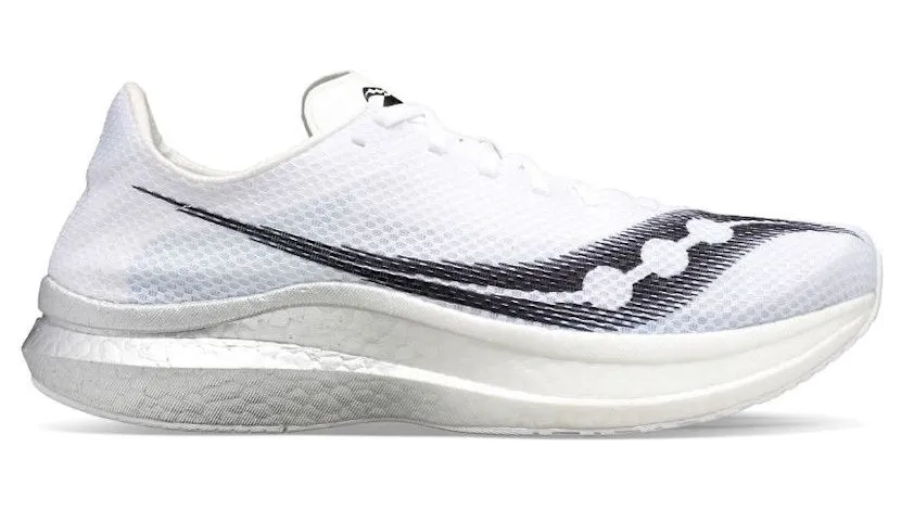 Saucony Endorphin Pro+ White Black