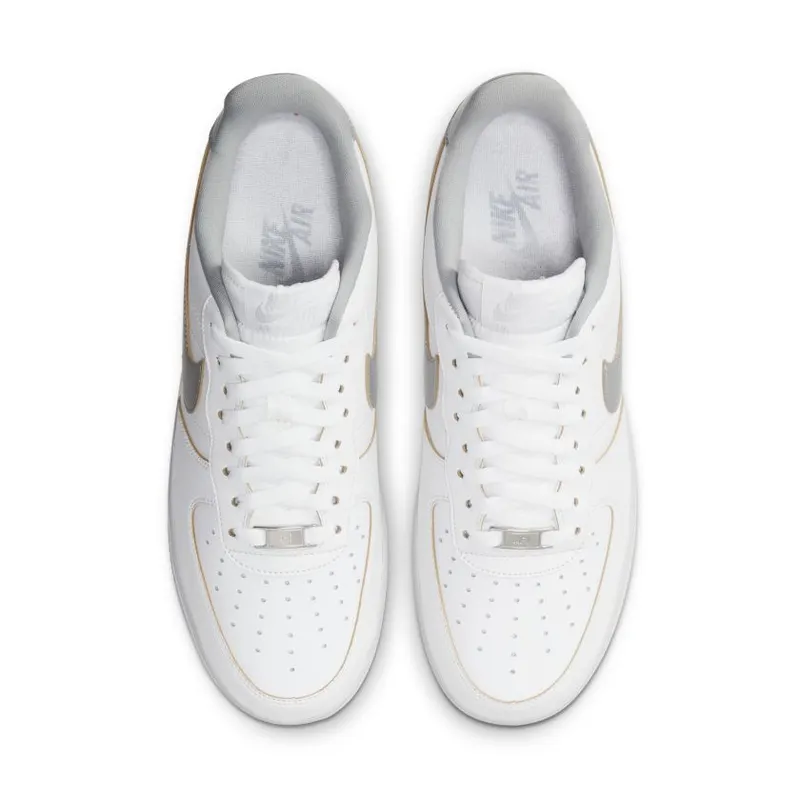 Nike Air Force 1 Low Label Maker White White/Sail-Chutney-Metallic Silver (DC5209-100)