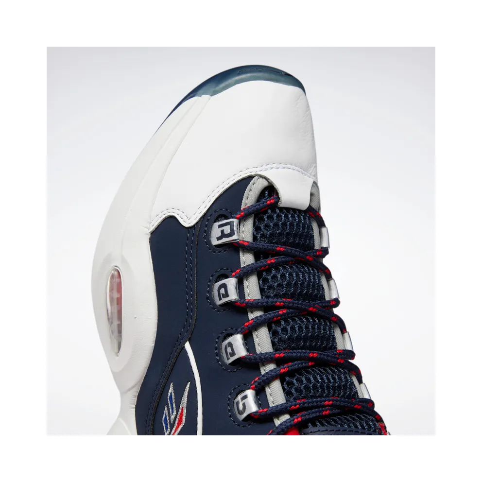 Adidas Question Mid Vector Navy / Cloud White / Vector Red (H01281)