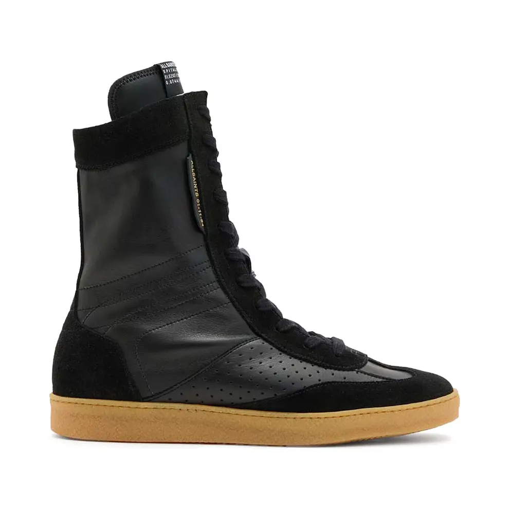 AllSaints aus Leder – Black (W070FB)