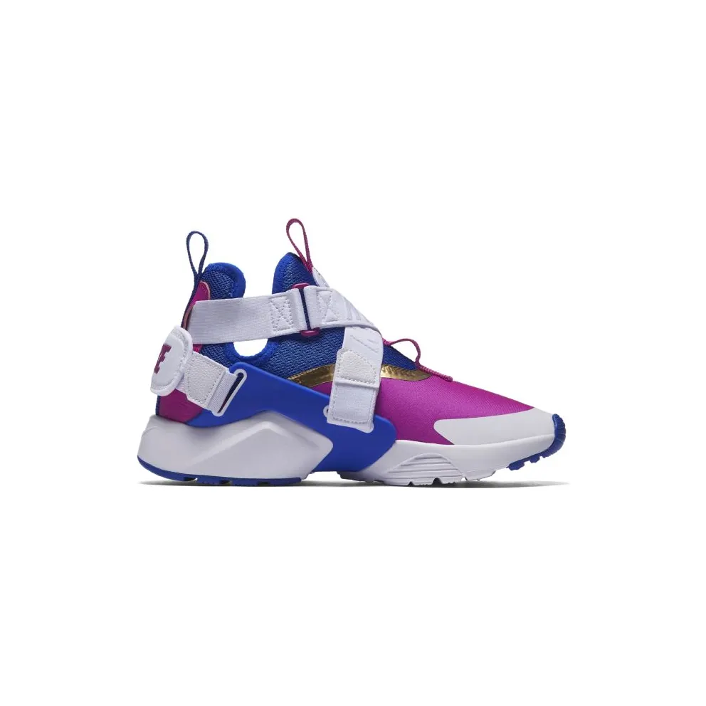 Nike Air Huarache City Racer Blue Fuchsia Blast (GS) Racer Blue/Fuchsia Blast-Metallic Gold (AJ6662-401)