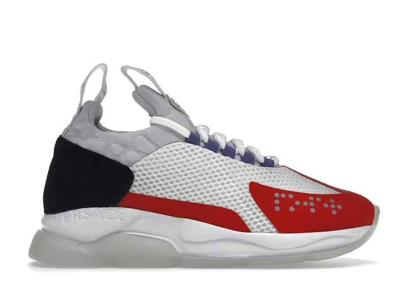 Versace Cross Chainer White Red Black (DSR857G-D23TG_DWRN)