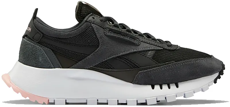 Reebok Classic Leather Legacy Black Grey (W) Black/True Grey 8-True Grey 7 (Other Brands Reebok)