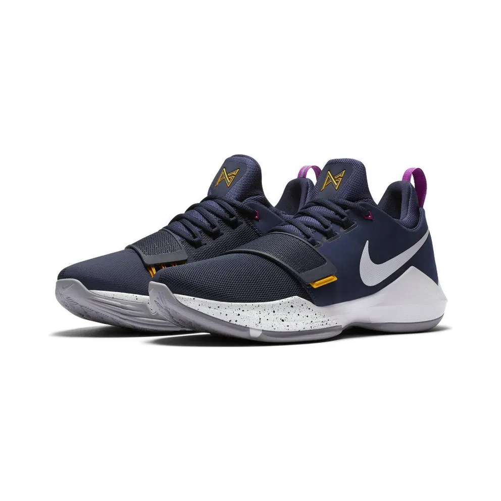 Nike PG 1 The Bait Obsidian/University Gold-Hyper Violet-Wolf Grey (878627-417)