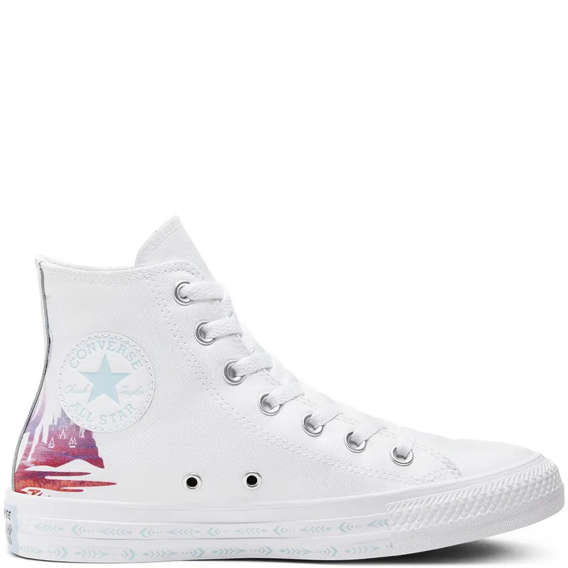 Converse Chuck Taylor All-Star Hi Frozen 2 White White/Multi-White (167357C)
