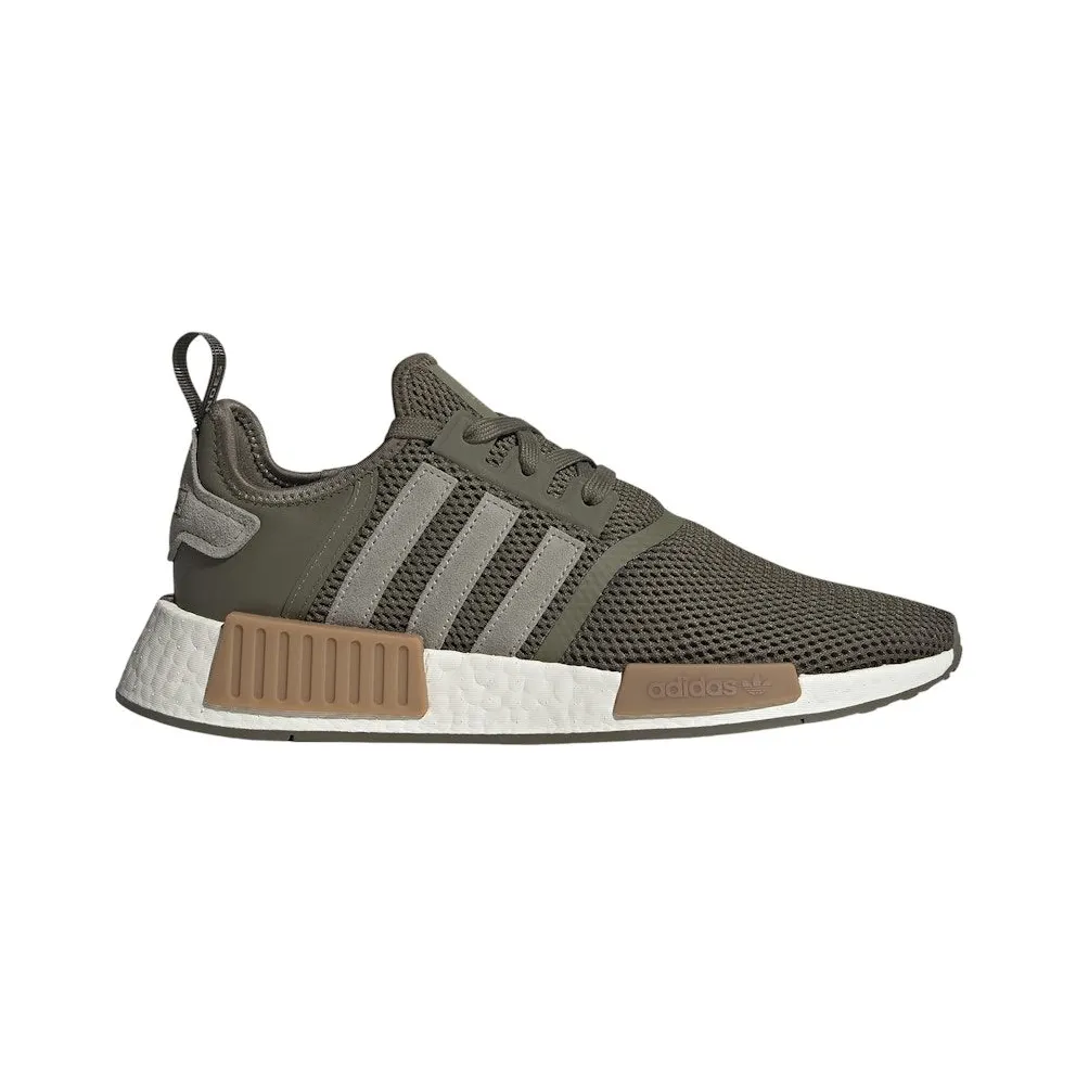 adidas NMD R1 Olive Strata Silver Pebble Cloud White (IF6778)