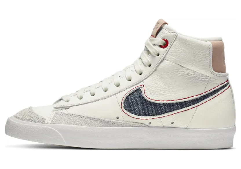 Nike Denham x Blazer Mid ‘Sail’ Sail/Midnight Navy/Summit White (CU8054-100)