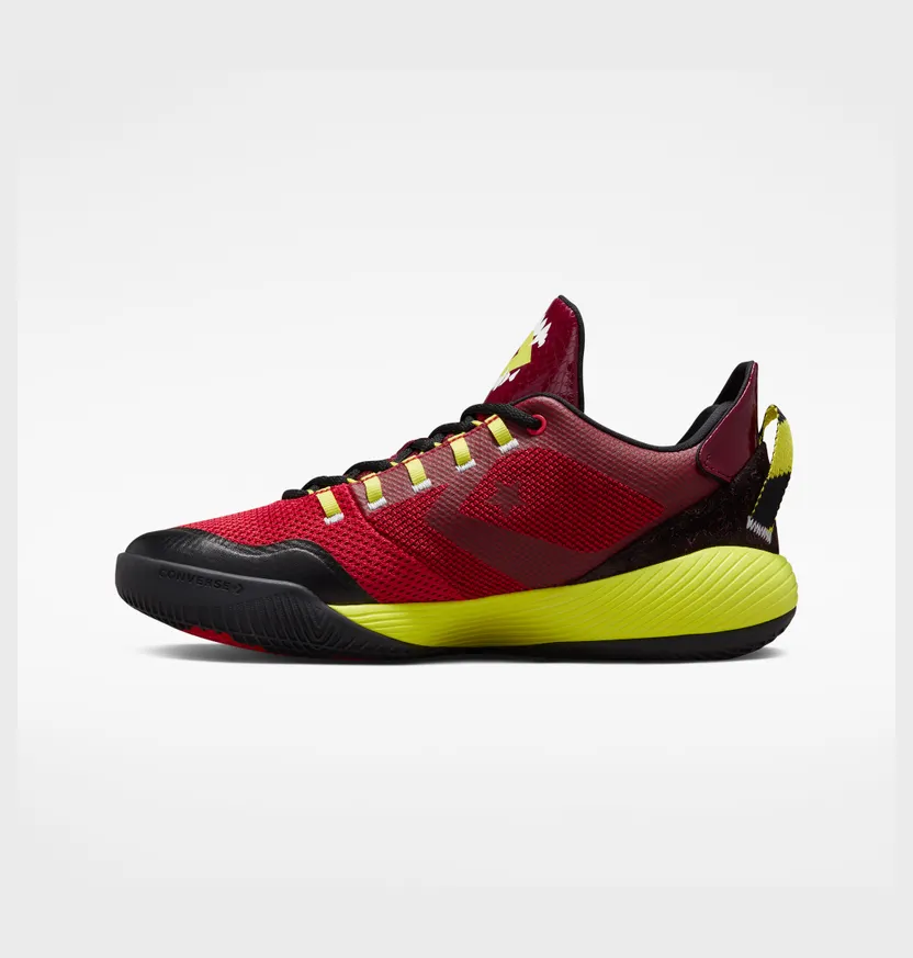 Converse All Star BB Shift Monster Clash Rood/dark Beetroot/zwart