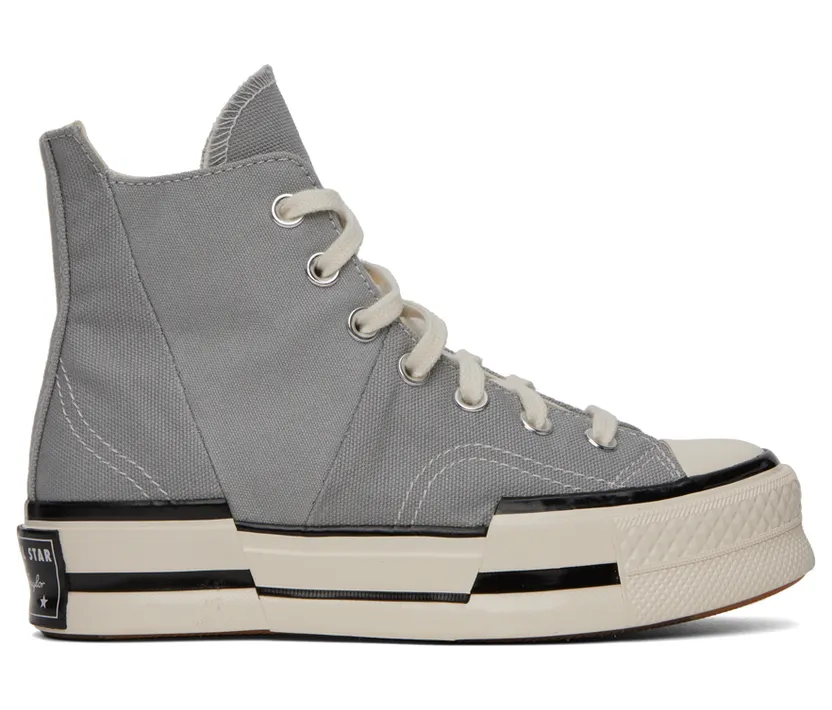 Converse Chuck 70 Plus Ash Stone/wit/zwart