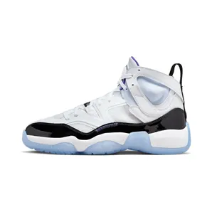 Nike Jumpman Two Treyen “White / Black / Dark Concord” (DO1925-100)
