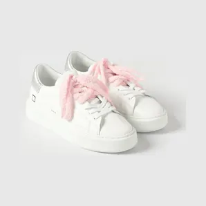 D.A.T.E D. A.T. E. Leather Sfera Sneakers Silver (W441SFCAWS)