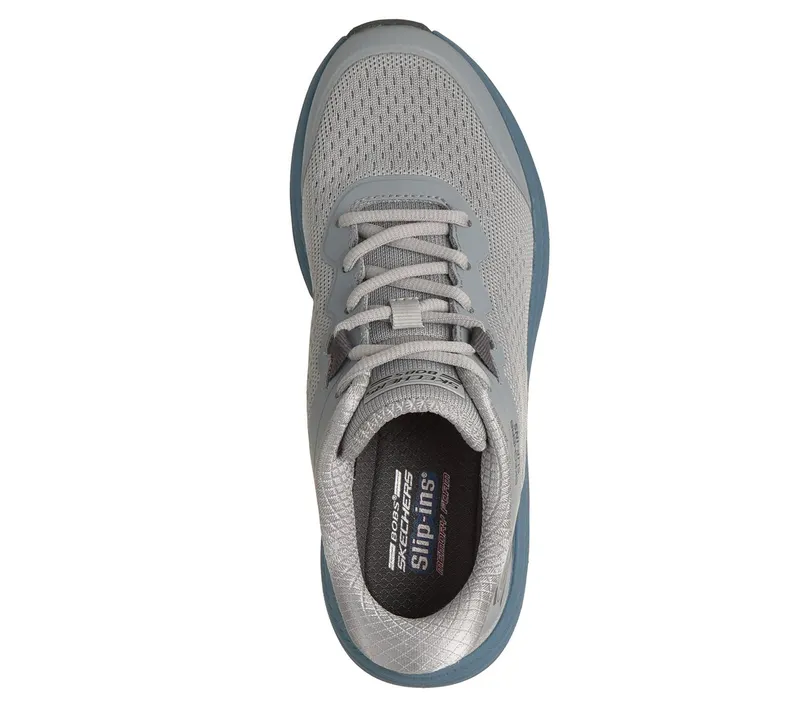 Skechers Slip-ins: BOBS Skillz – Too Essential Sneaker Grey/Blue
