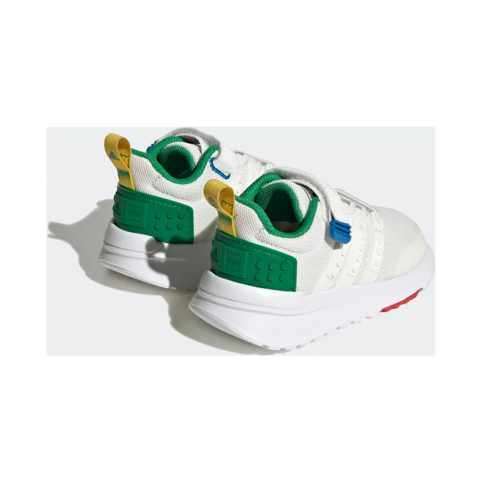 Adidas adidas x LEGO® Racer TR21 Elastic Lace and Top Strap Core White / Core White / Green (HQ1320)