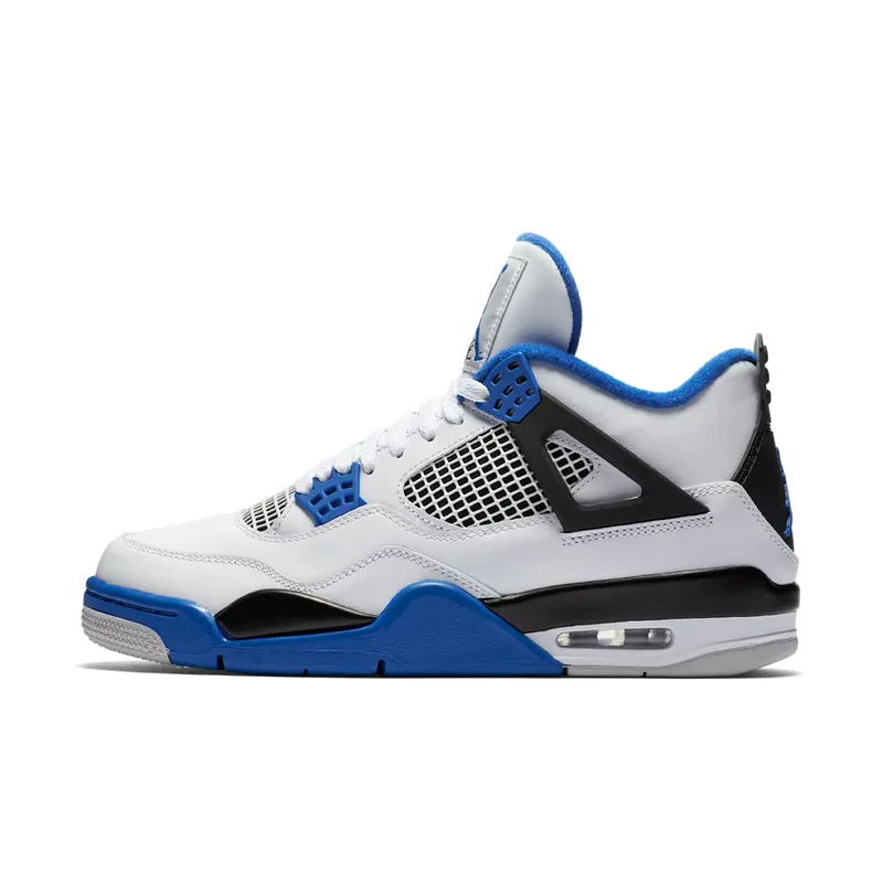 Air Jordan Nike AJ 4 IV Retro White Motorsports (2017) (308497-117)