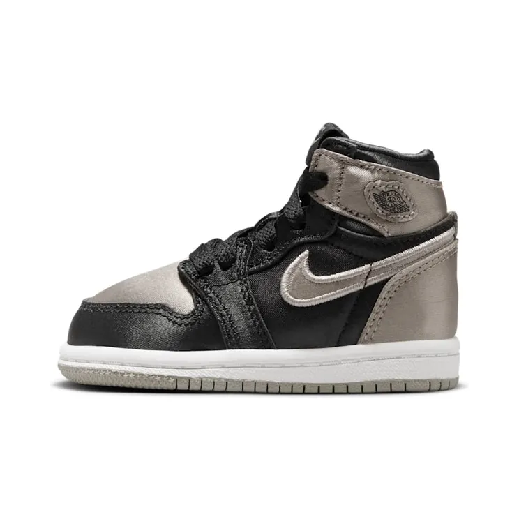 Jordan 1 Retro High OG TD Satin Shadow “Black / White / Medium Grey” (FD5305-010)