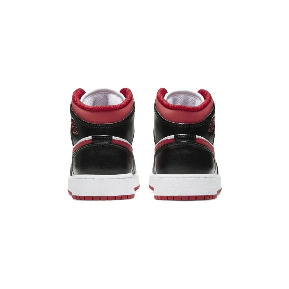 Air Jordan 1 Mid Gym Red (GS) (DJ4695-122)