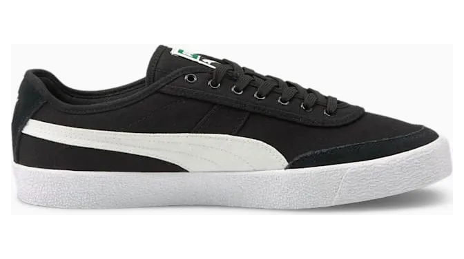 Puma Oslo van gevulkaniseerd canvas Wit/Zwart (374978-02)