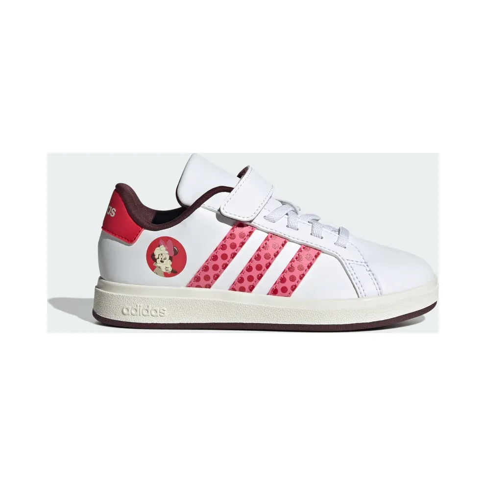 Adidas Disney Minnie Mouse Grand Court 2.0 Kids Cloud White / Pink Fusion / Pure Ruby (IH6310)