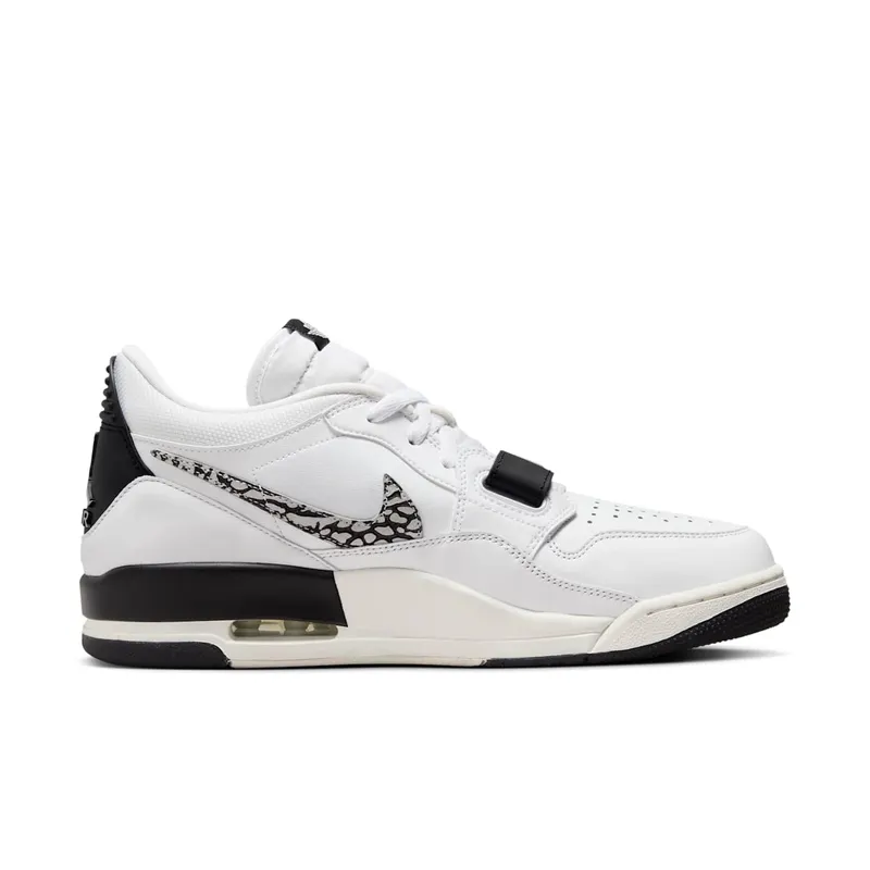 Air Jordan Legacy 312 Low “White Black Elephant Swoosh” (CD7069-110)