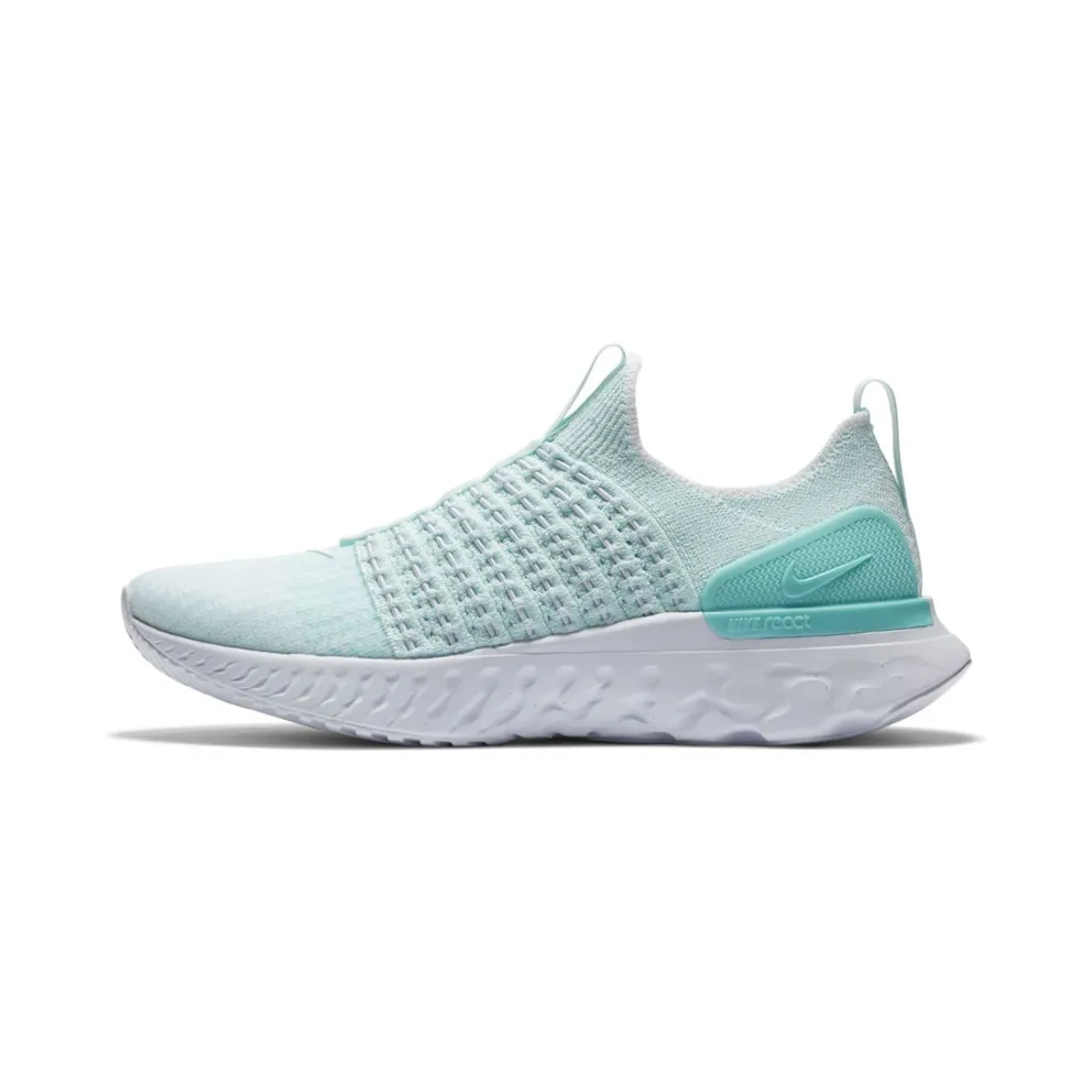 Nike React Phantom Run Flyknit 2 Teal Tint (W) Teal Tint/Aurora-White (CJ0280-300)