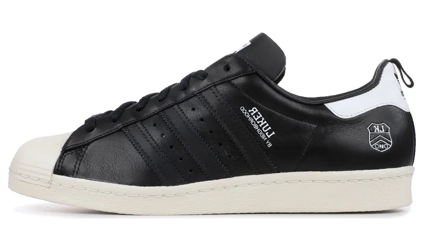 Adidas x Kazuki Kuraishi Superstar 80s ‘Luker Neighborhood’ Black (2010) (G17201)