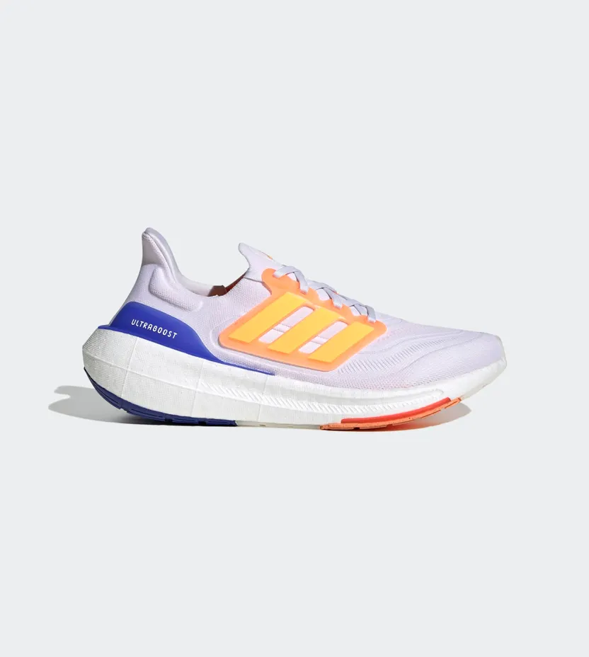 adidas Ultra Boost Light Cloud White Solar Gold Lucid Blue (HQ6352)