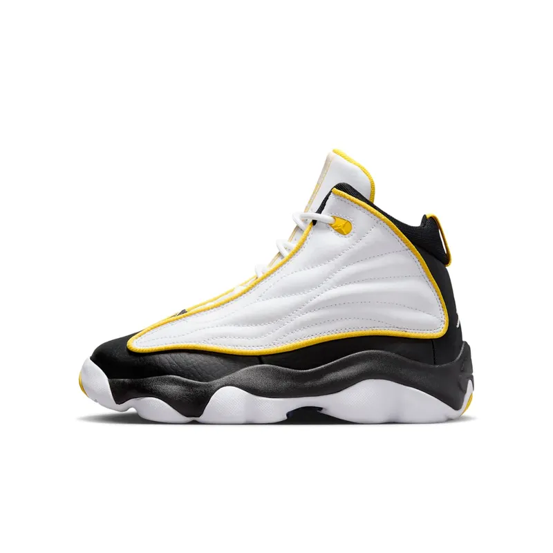 Jordan Pro Strong White Black Tour Yellow (DC7911-107)