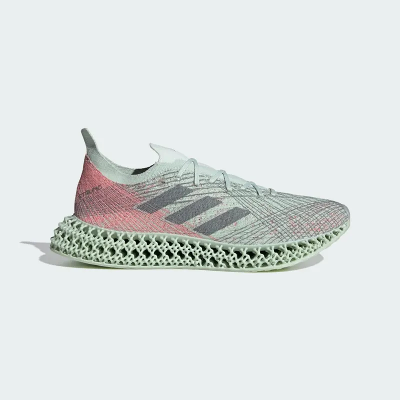 Adidas 4DFWD x STRUNG Running Shoes Linen Green / Grey Three / Semi Pink Spark (ID8894)